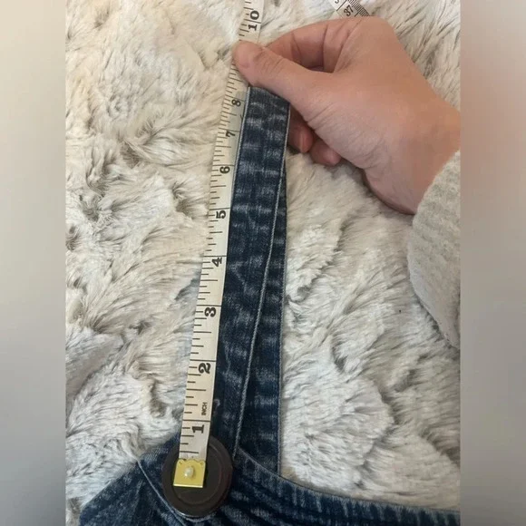 3/$30 Rewind over all mini dress size 9 - Picture 7 of 9